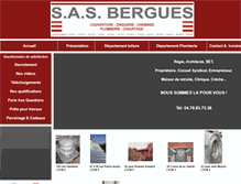 Tablet Screenshot of bergues.pro